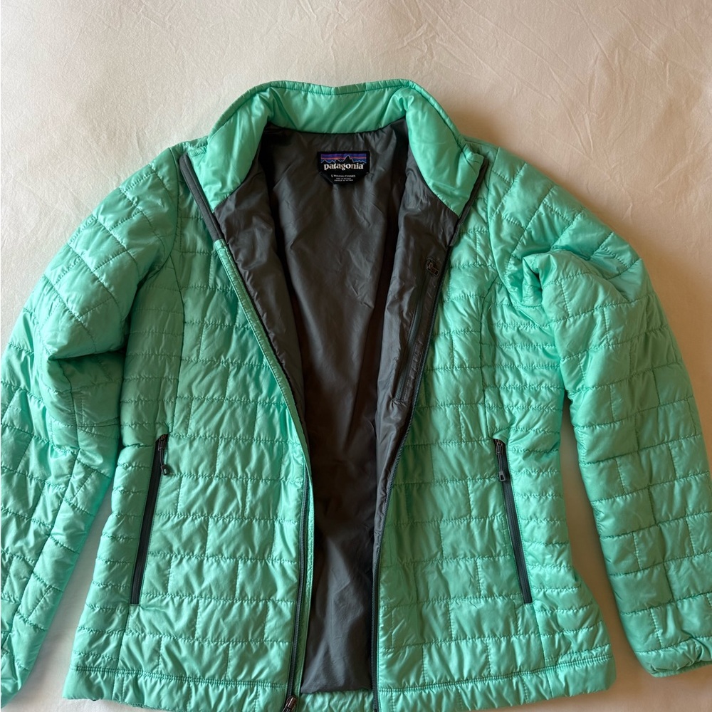 Patagonia Nanopuff Women’s Jacket - Teal Green - Picture 3 of 4